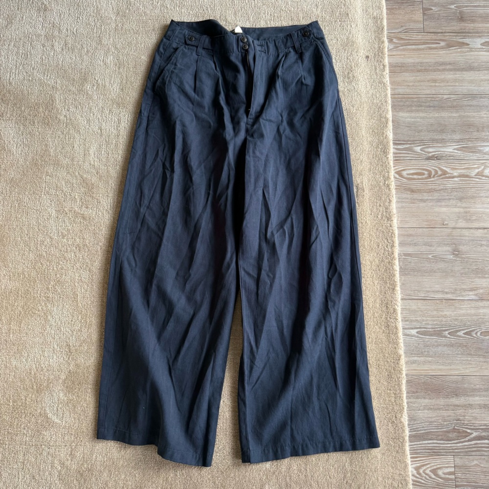 Madewell Harlow pants in navy